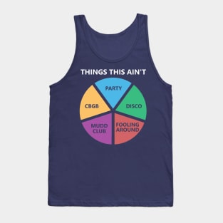 Things This Ain't  - Life During Wartime Pie Chart Tank Top